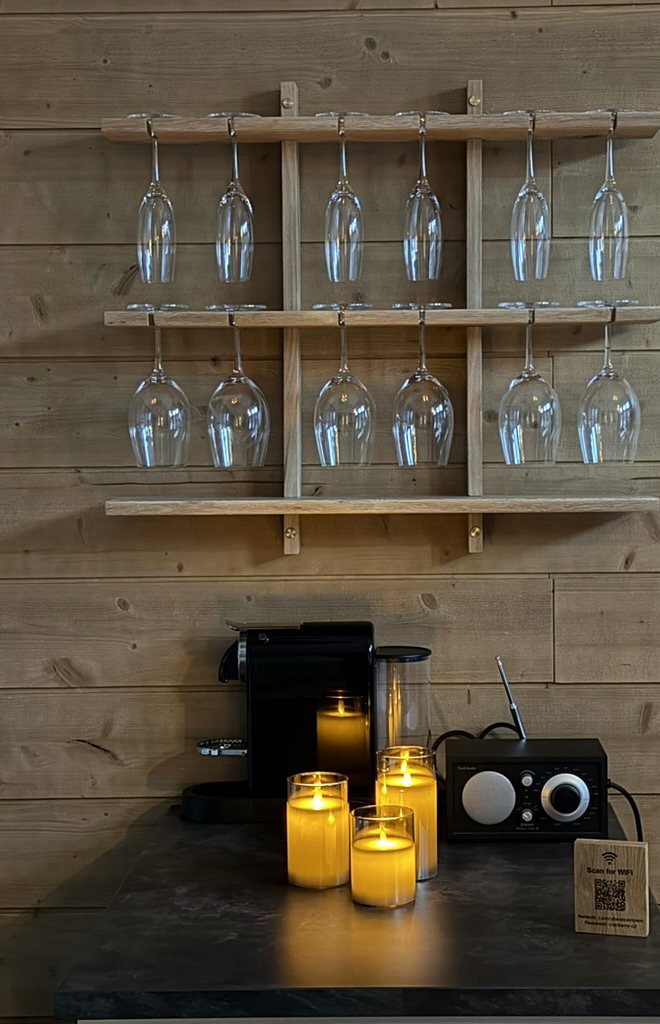 Glasses for eight