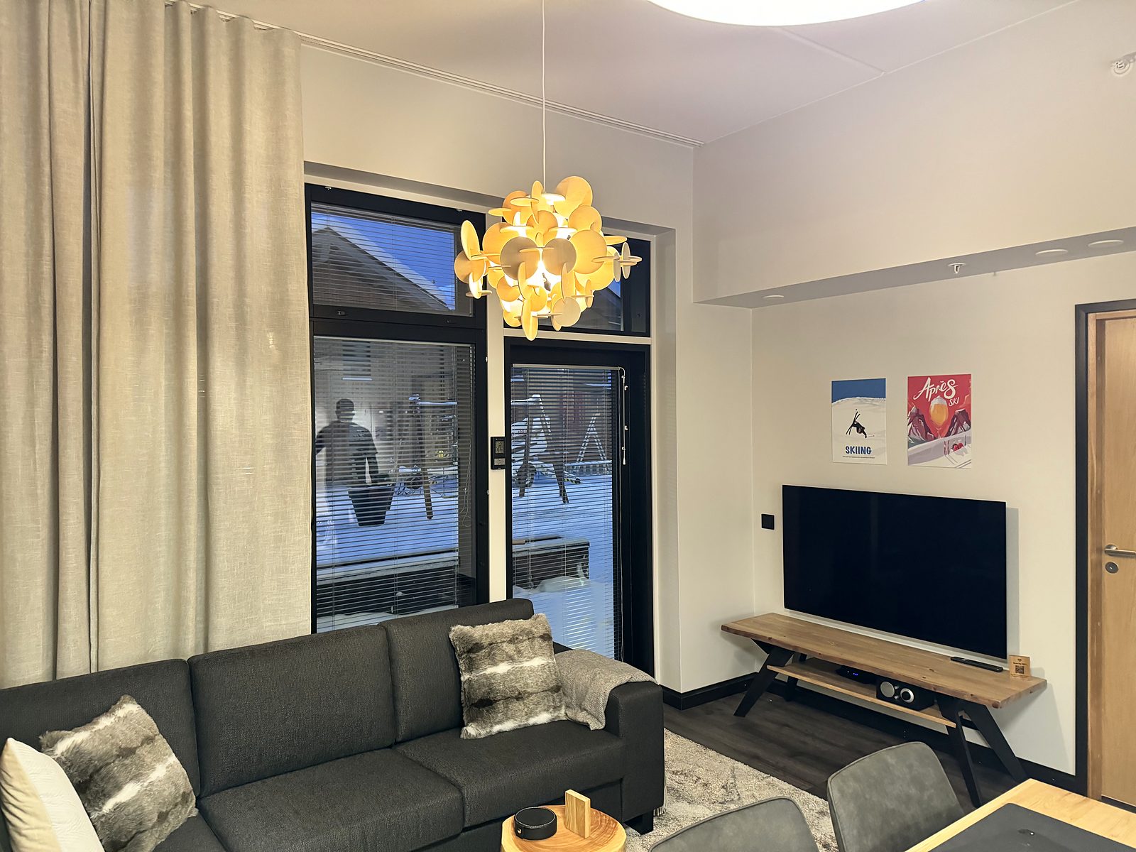 The living room